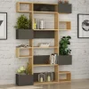 Bibliothèque bois et anthracite - ELIO