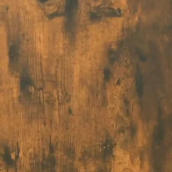 Bibliothèque Chêne fumé 100x33x100cm Bois d'ingénierie et acier vidaXL