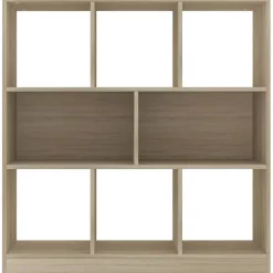 Bibliothèque Chêne sonoma 97,5x29,5x100 cm Bois d'ingénierie vidaXL