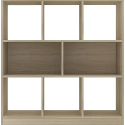Bibliothèque Chêne sonoma 97,5x29,5x100 cm Bois d'ingénierie vidaXL