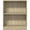 Bibliothèque Chêne sonoma 60x24x76 cm Bois d'ingénierie vidaXL