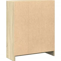 Bibliothèque Chêne sonoma 60x24x76 cm Bois d'ingénierie vidaXL