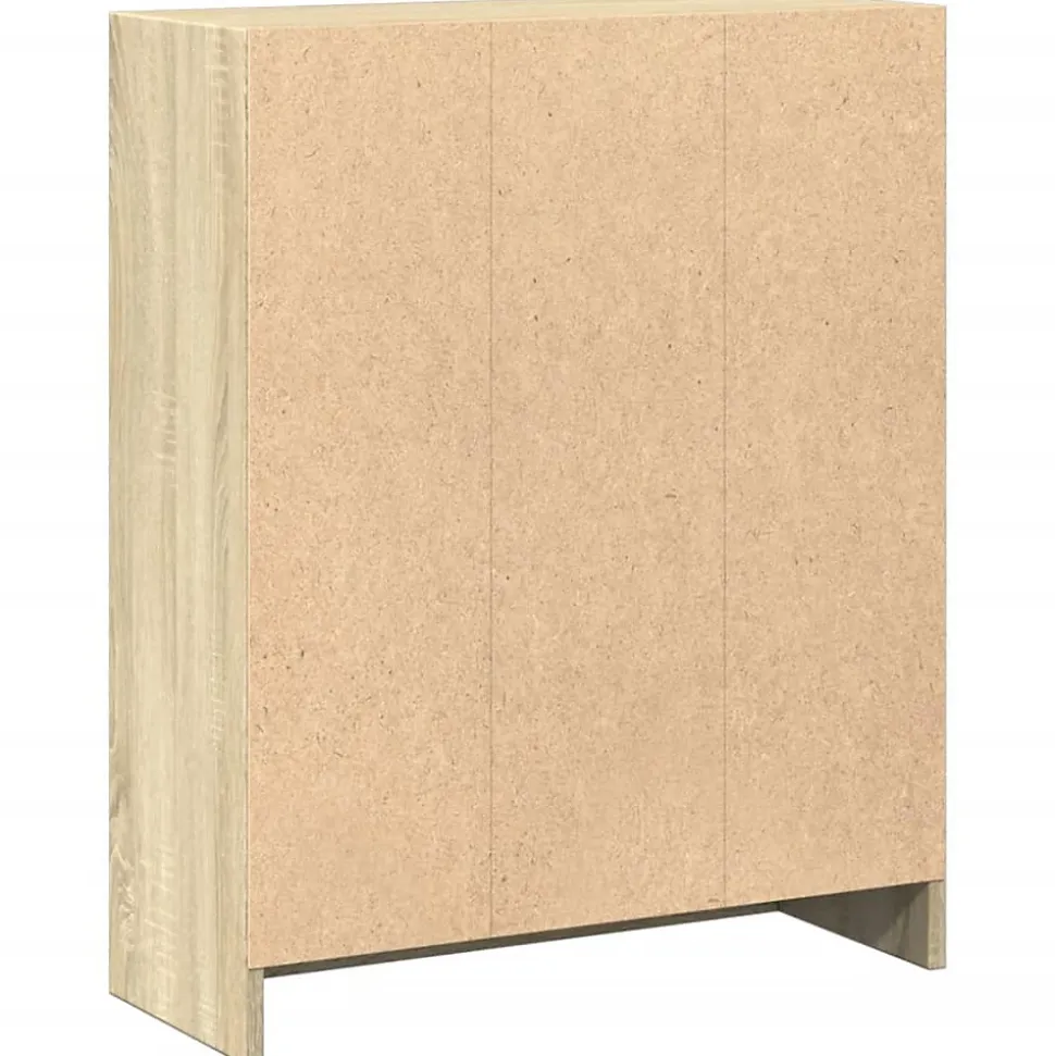 Bibliothèque Chêne sonoma 60x24x76 cm Bois d'ingénierie vidaXL