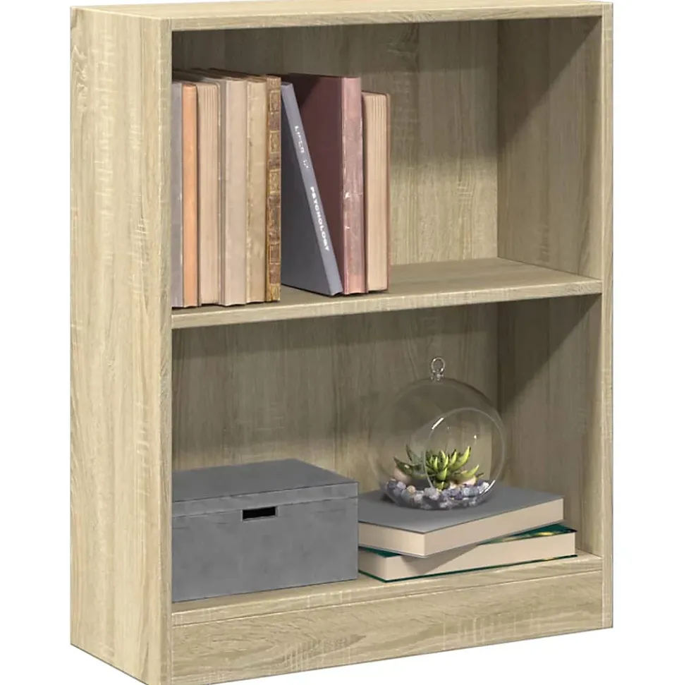 Bibliothèque Chêne sonoma 60x24x76 cm Bois d'ingénierie vidaXL