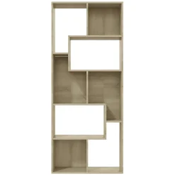 Bibliothèque Contemporaine en Aggloméré Chêne Sonoma VidaXL - 67x24x161 cm