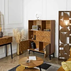 Bibliothèque en bois Felix - Noir