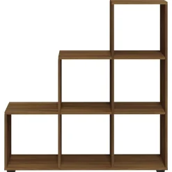 Bibliothèque escalier Chêne marron 107 cm Bois d'ingénierie vidaXL