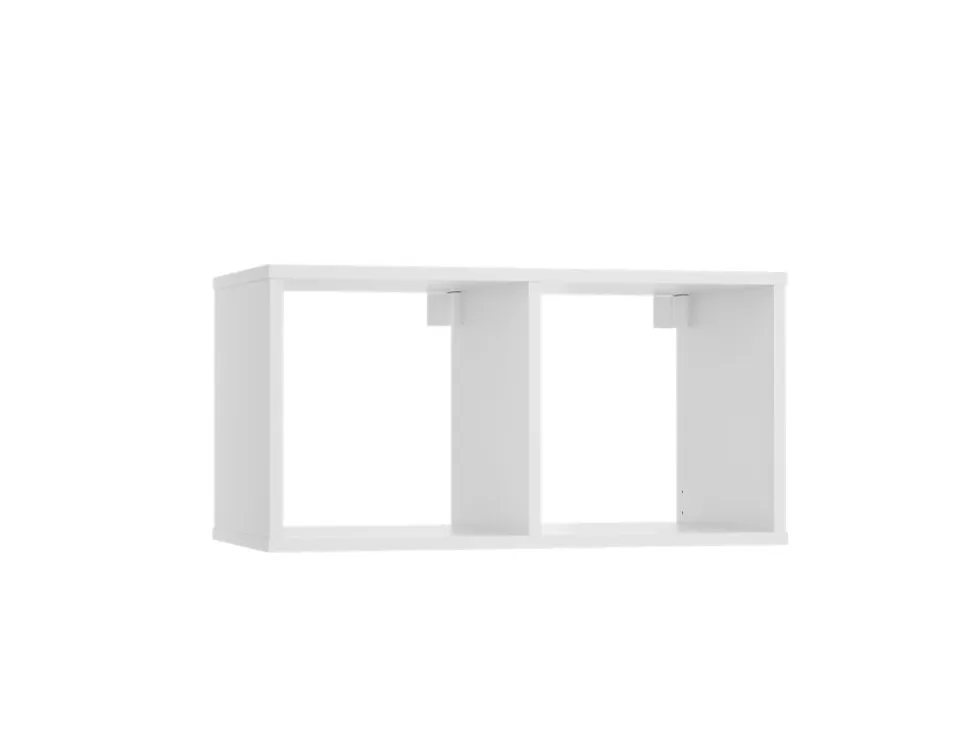 Bibliothèque modulaire MODUS blanc 2x1