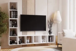 Bibliothèque modulaire MODUS blanc 3x1
