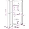 Bibliothèque Sonoma gris 82,5x30,5x185,5 cm Bois d'ingénierie vidaXL