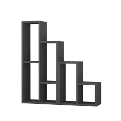 Bibliothèque Sule 89 cm - Gris Anthracite