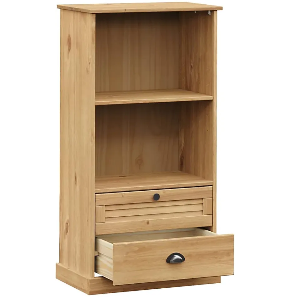 Bibliothèque VIGO 60x35x114,5 cm bois massif de pin vidaXL