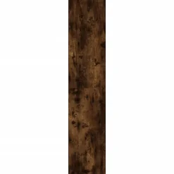 Bibliothèque/Meuble TV Chêne fumé 36x30x143cm Bois d'ingénierie vidaXL