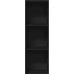 Bibliothèque/Meuble TV noir 36x30x114 cm bois d'ingénierie vidaXL