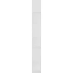 Bibliothèque/Séparateur de pièce Blanc 60x24x186 cm vidaXL