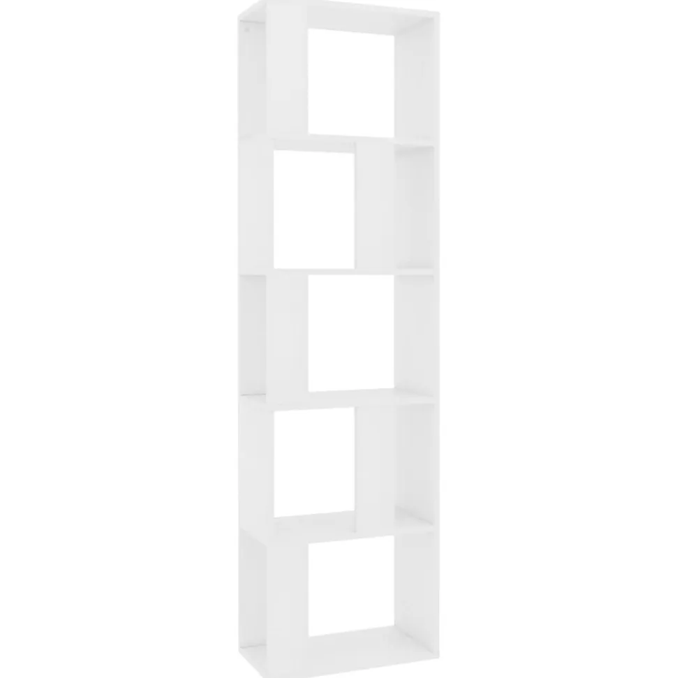 Bibliothèque/Séparateur de pièce Blanc vidaXL