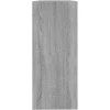 Bibliothèque/Séparateur de pièce sonoma gris 100x30x72 cm vidaXL