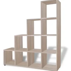 Bibliothèque/étagère 142 cm Couleur de chêne vidaXL