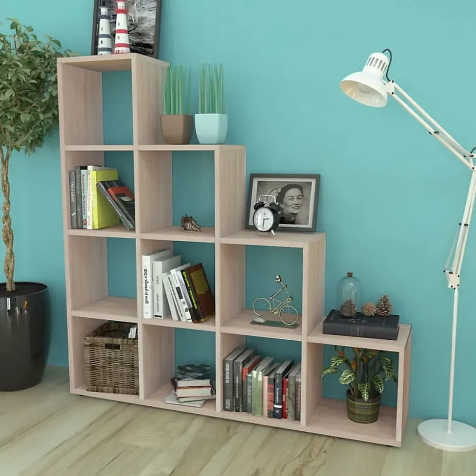 Bibliothèque/étagère 142 cm Couleur de chêne vidaXL