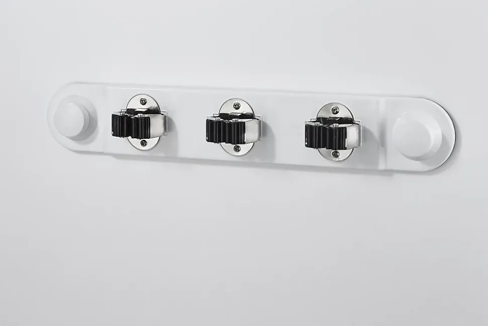 Bloc ventouse 3 manche de 16 à 32 mm Mottez blanc
