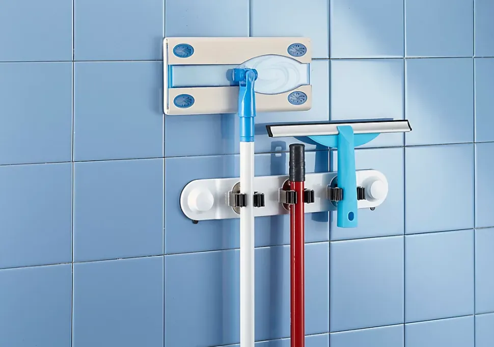 Bloc ventouse 3 manche de 16 à 32 mm Mottez blanc