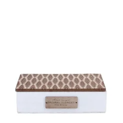 Boite de rangement en bois 22x12cm