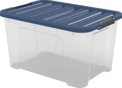 Boite de rangement taille L Wave Box 45L transparent