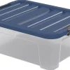 Boite de rangement taille L Wave Box 25L transparent