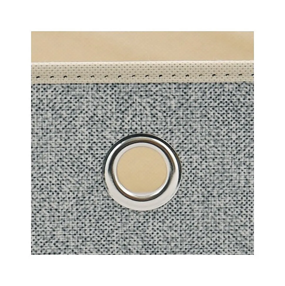 Boite Tiroir de rangement microaérée et respirant rectangle Gris MSV