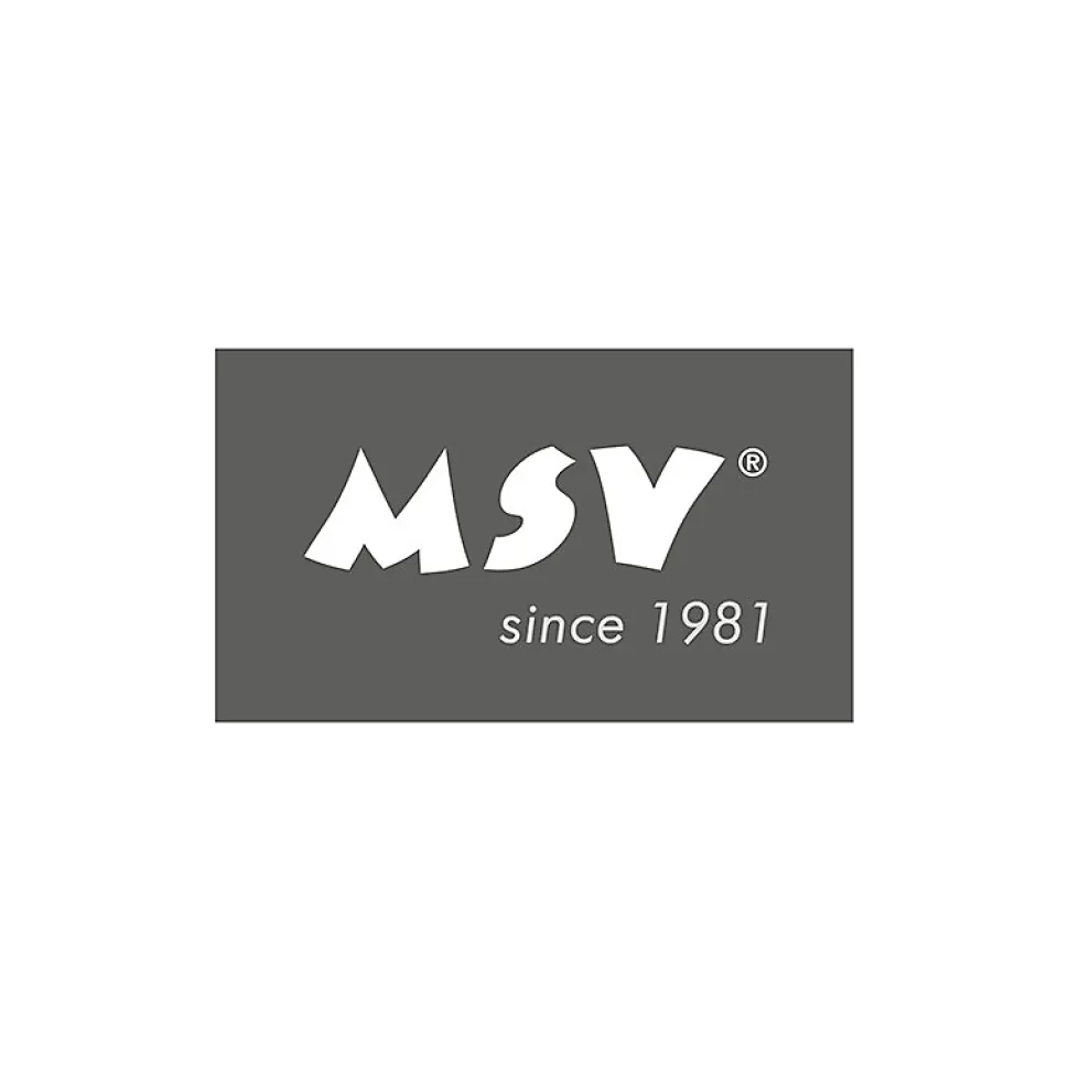 Boite Tiroir de rangement microaérée et respirant avec 9 compartiments et couvercle Gris MSV