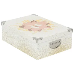 Boites rect x6 perle de rose - feeric lights & christmas