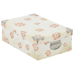 Boites rect x6 perle de rose - feeric lights & christmas