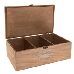 Boîte à couture Hiver - bois - 30x10 cm - Atmosphera