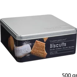 Boîte biscuits métal Noir Black Edition - 5Five
