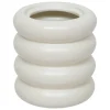 Boîte déco Mike céramique blanc 14,711,2cm - Atmosphera
