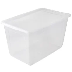 Boîte de rangement 52 litres avec aération pour Chaussures Vêtements