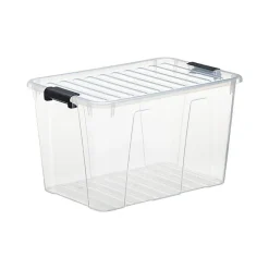 Boîte de rangement avec couvercle Home Box 52 litres