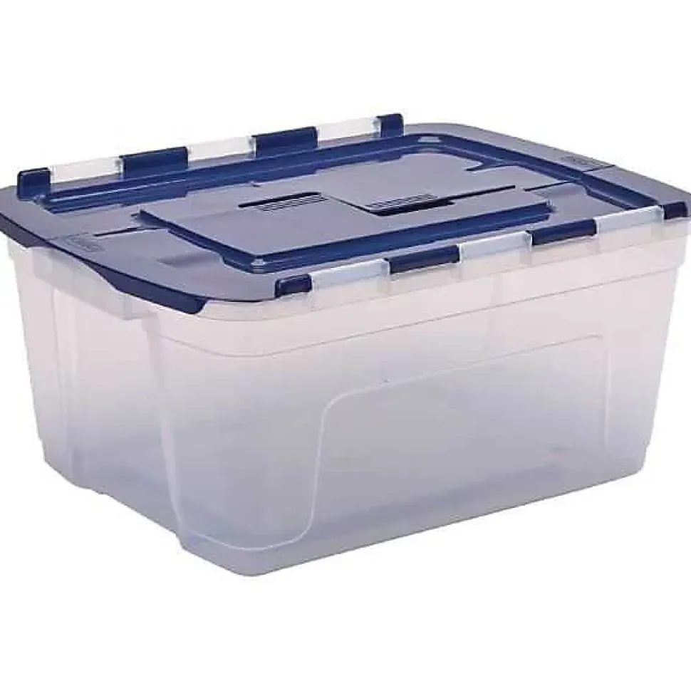 Boîte de rangement avec Couvercle Charnière 45 litres