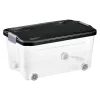 Boîte de rangement avec roulettes Tontarelli Combi Box 43 L couvercle noir vendue par 3 pièces