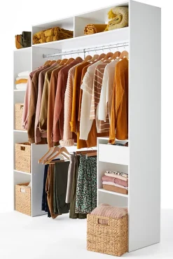Boîte de rangement carrée en fibre naturelle Mixxit