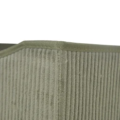 Boîte de rangement carrée en velours Mixxit coloris kaki