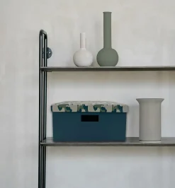 Boîte de rangement en carton Norasia avec couvercle motif camouflage