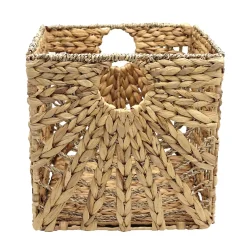 Boîte de rangement en fibre naturelle Mixxit coloris beige
