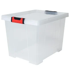 Boîte de rangement en plastique 45 L Eda