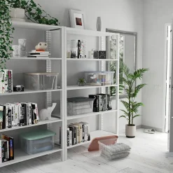 Boîte de rangement en plastique 25 L Handy Keter vendue par 5 pièces