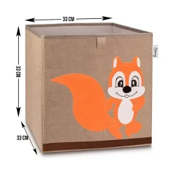 Boîte de rangement en tissu pour enfant