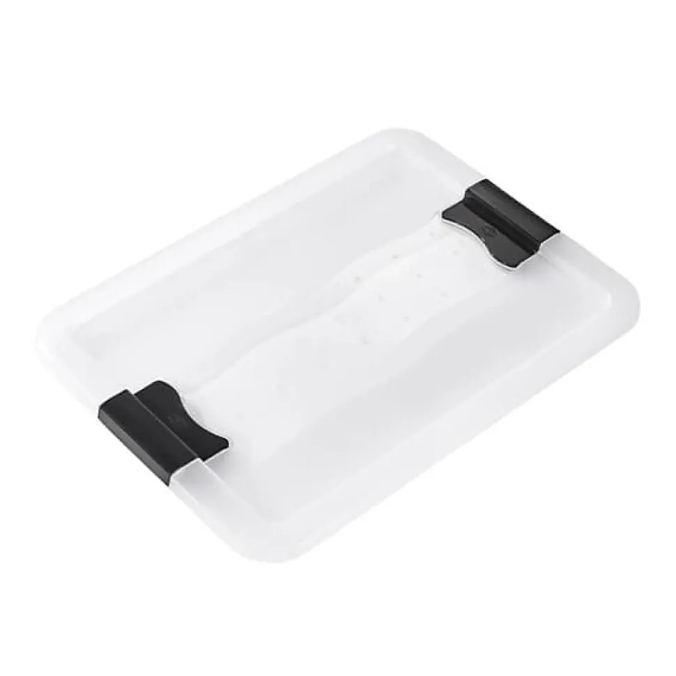 Boîte de rangement jouet avec couvercle 24 litres - Transparent