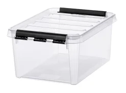 Boîte de rangement 8L empilable SmartStore Classic 10 Orthex P. 34 cm transparent