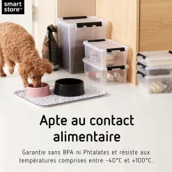 Boîte de rangement 2L empilable SmartStore Classic 2 Orthex P. 21 cm transparent