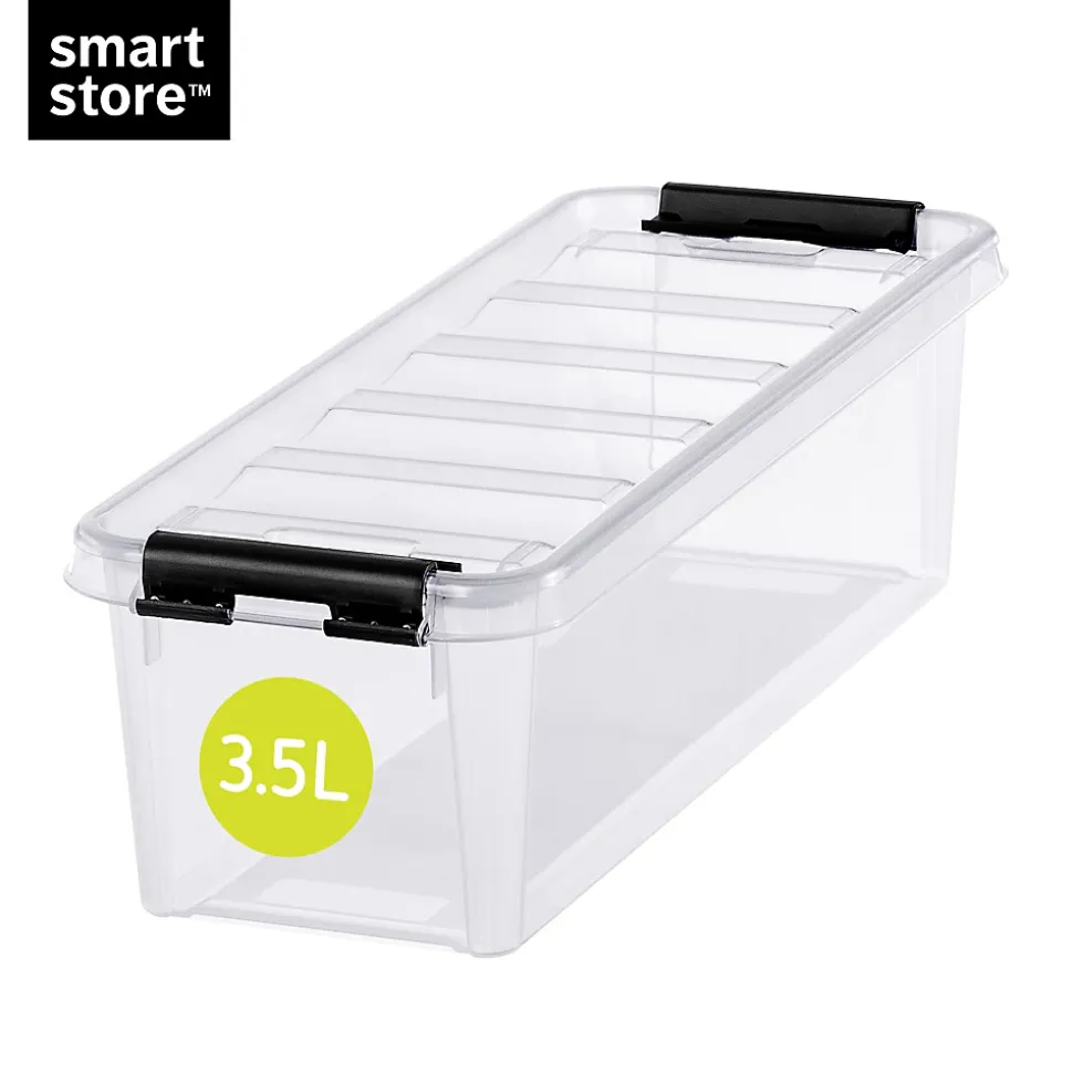 Boîte de rangement 3,5L empilable SmartStore Classic 4 Orthex P. 38 cm transparent